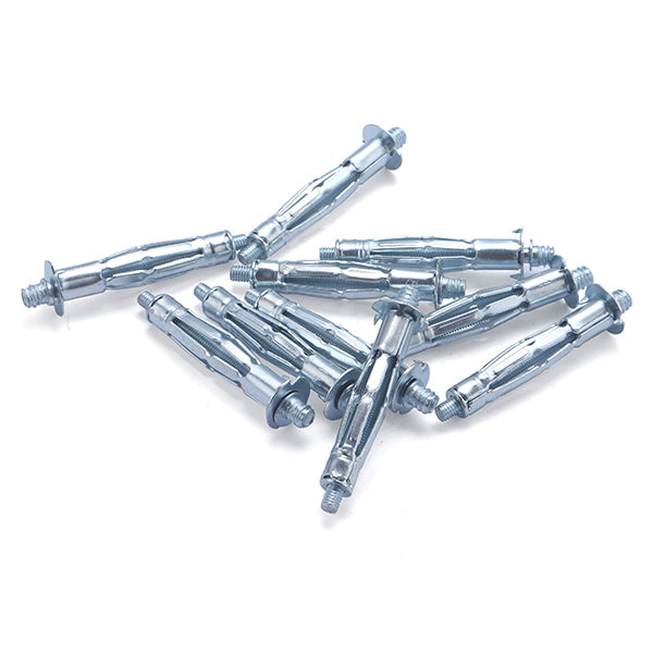 Vis+ cheville pour paroi creuse 10 chevilles 50 mm - pattes à vis 60 mm