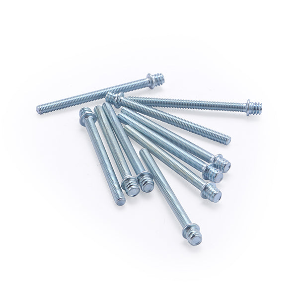 Patte à Vis Métal - M7x150 Longueur 65 mm x 10 pattes à vis