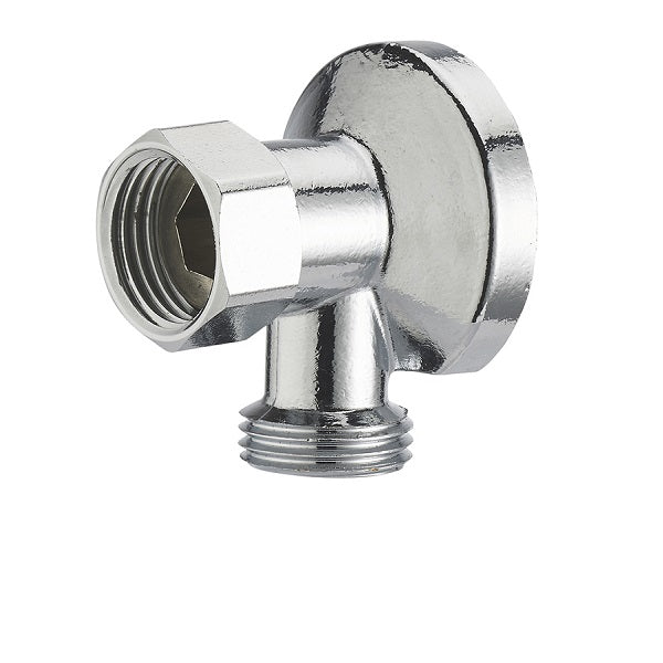 Applique murale écrou libre chromée