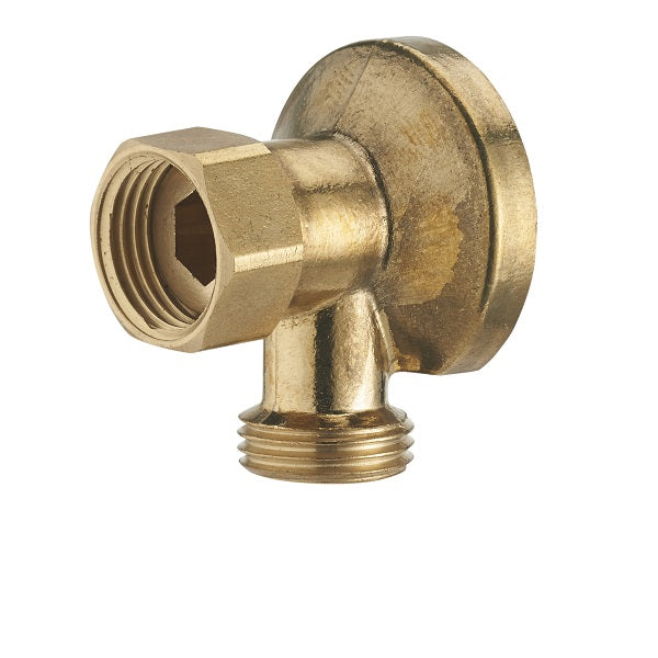 Applique murale écrou libre laiton brut