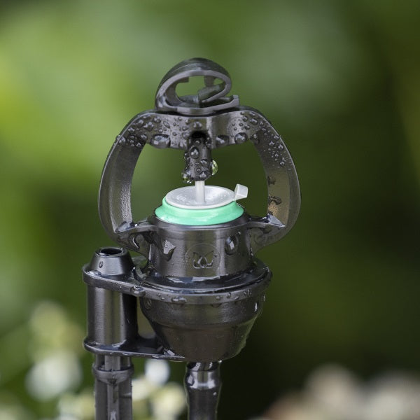 Micro asperseur sur pic installation