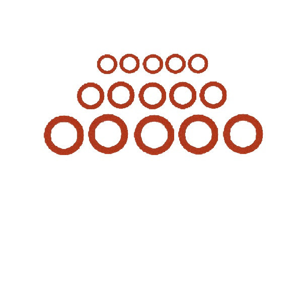 Assortiment 15 joints fibre