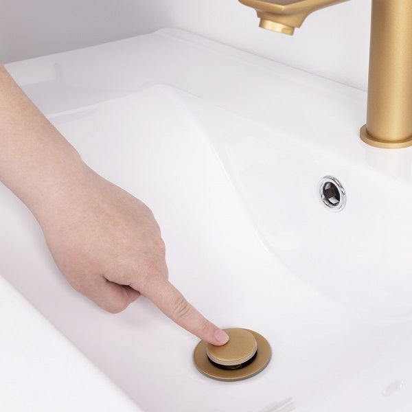Bonde Lavabo couleur Gold