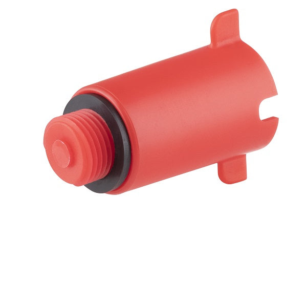 Bouchon d'attente rouge