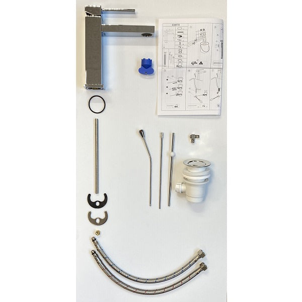 Robinet lavabo carré CUARTO décomposition