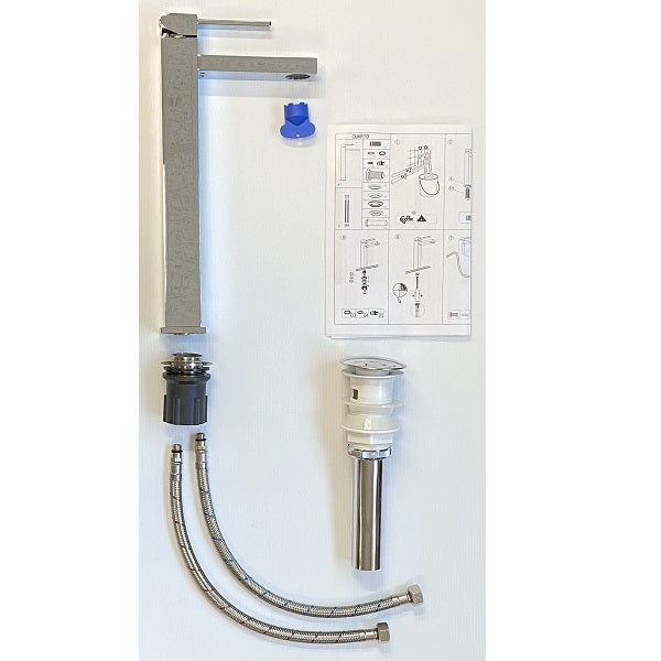 Mitigeur haut pour vasque à poser CUARTO décomposition