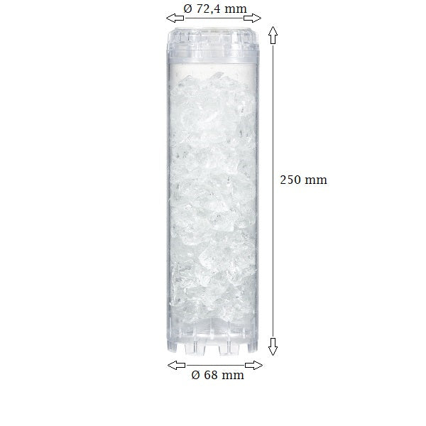 Cartouche Anti Calcaire Polyphosphate dimensions