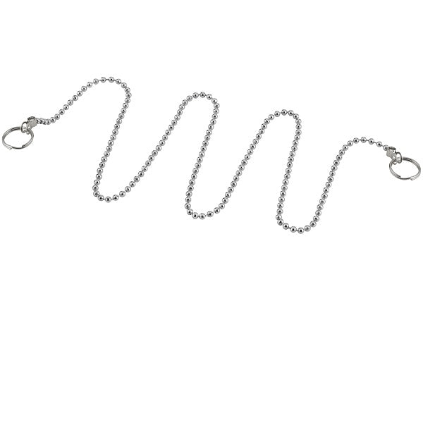 Chainette perlée pour bouchon évier