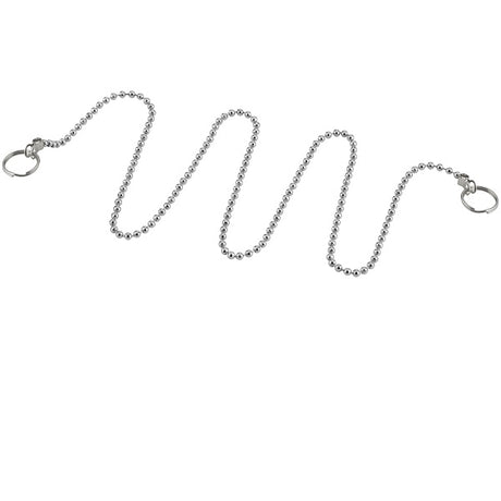 Chainette perlée pour bouchon évier