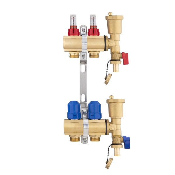Collecteur plancher chauffant 2 départs
