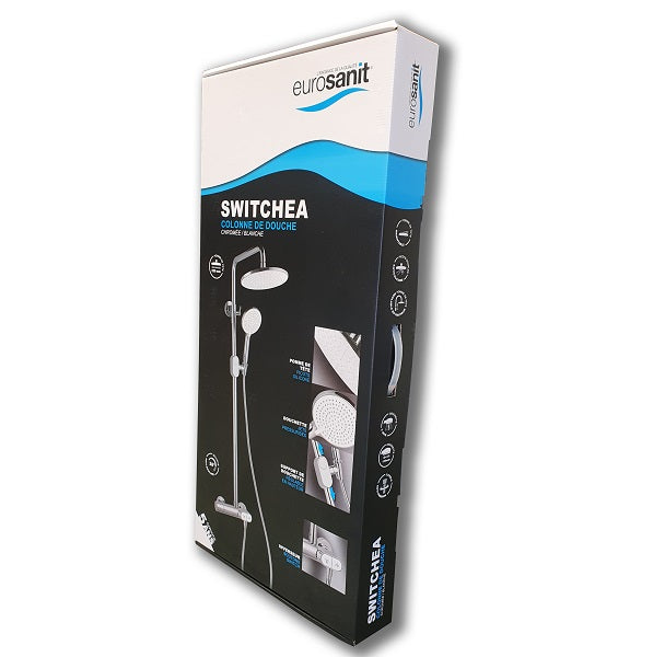 Colonne de Douche avec Bouton Poussoir SWITCHEA boite