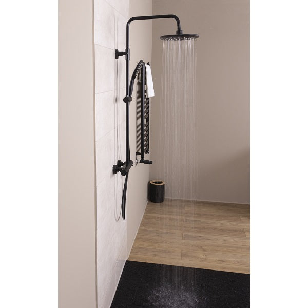 Colonne de Douche Thermostatique Noire BERENS ambiance