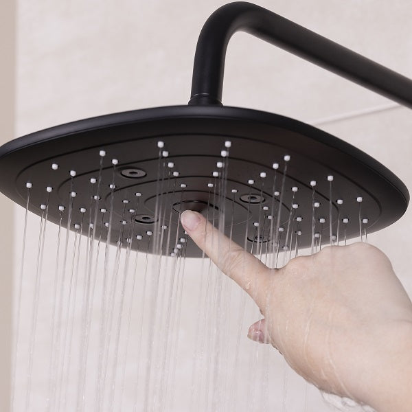 Colonne de Douche Thermostatique Noire BERENS ambiance