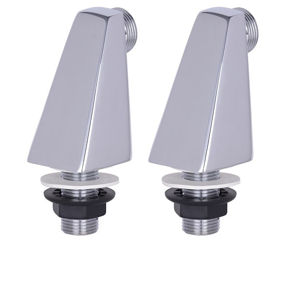 2 Colonnettes Carrées pour Baignoire