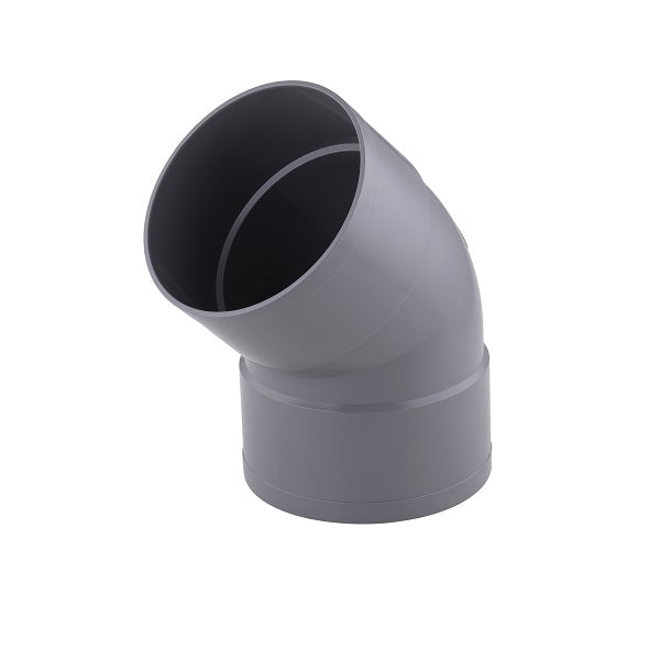 Coude PVC 45° femelle femelle