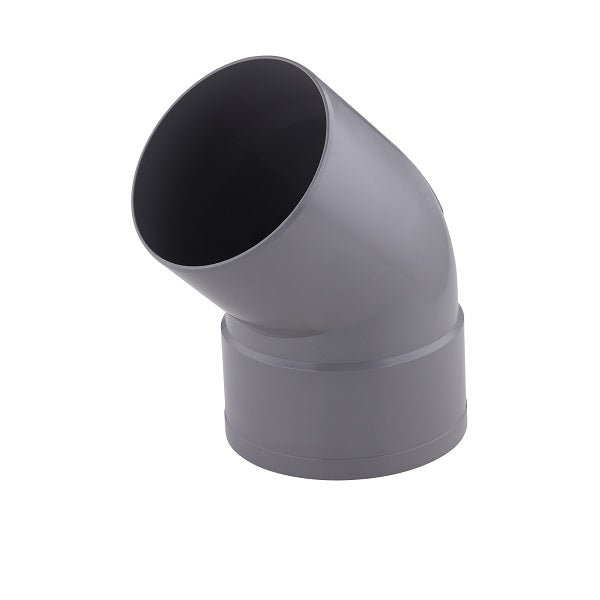 Coude PVC 45° mâle femelle