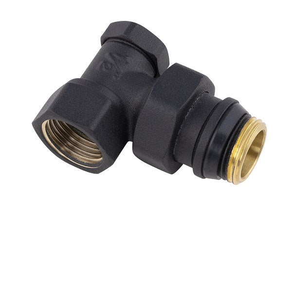 Coude de Réglage Noir pour Radiateur