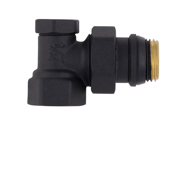 Coude de Réglage Noir pour Radiateur