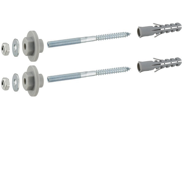 Fixations Lavabo Paroi Pleine avec Chevilles