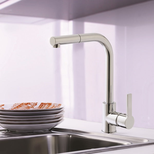 Mitigeur évier à douchette GANGE ambiance