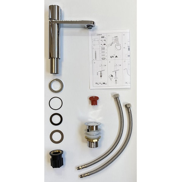 Mitigeur lavabo LEMINA chromé décomposition