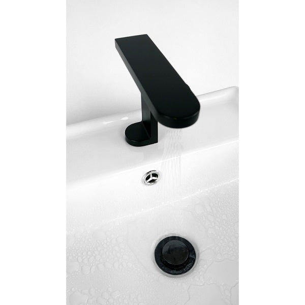Mitigeur de lavabo noir MERIDA ambiance