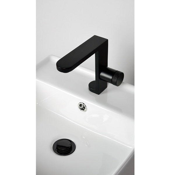 Mitigeur de lavabo noir MERIDA ambiance