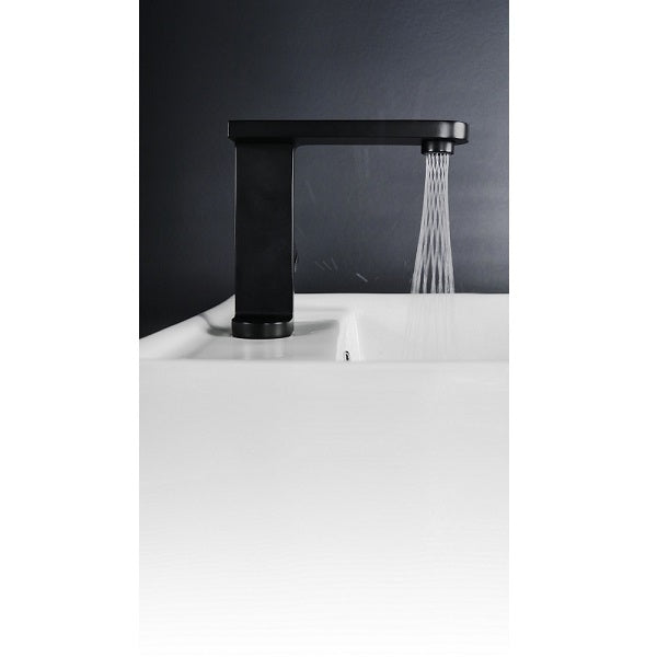 Mitigeur de lavabo noir MERIDA ambiance