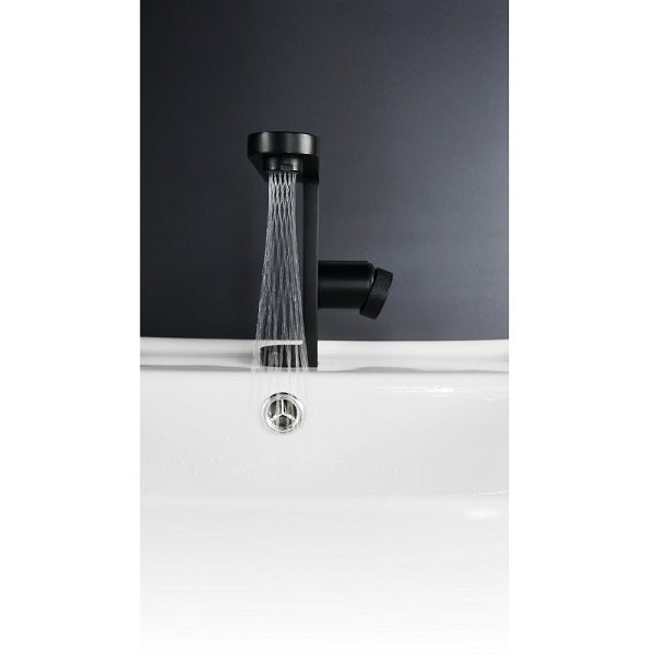 Mitigeur de lavabo noir MERIDA ambiance