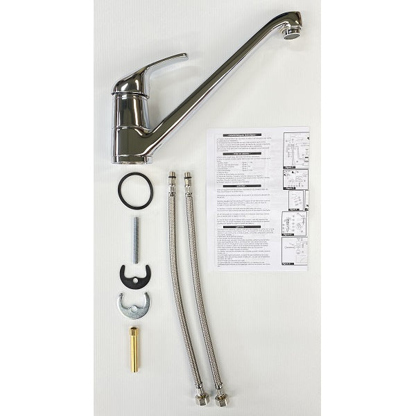 Mitigeur de cuisine bec fondu FANGO décomposition