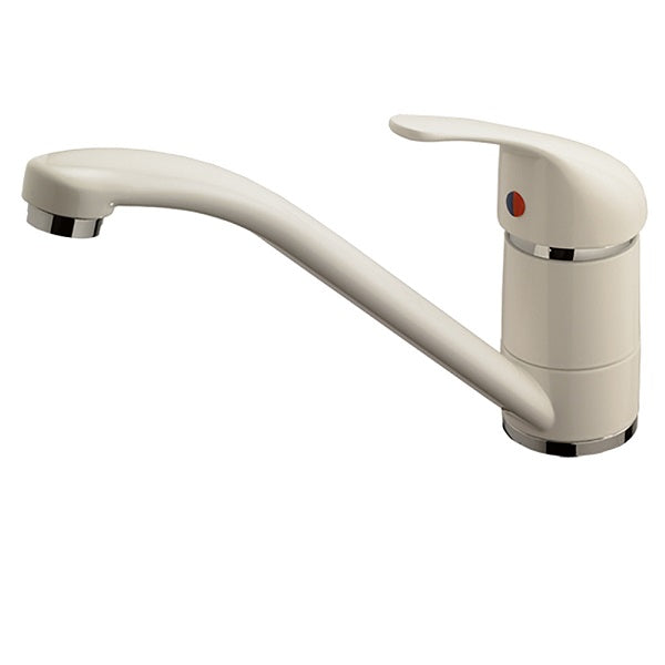 Mitigeur évier NF TILT blanc