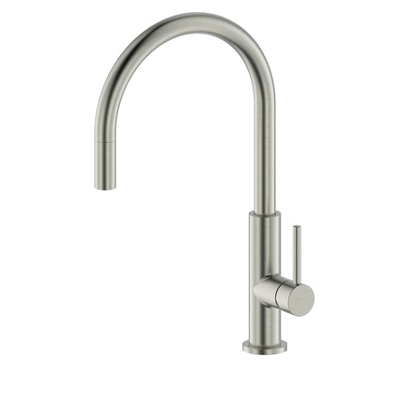 Mitigeur évier haut ILHEA inox brossé