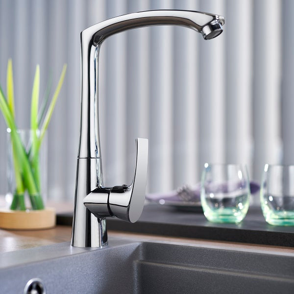 Mitigeur Évier haut NATAM chrome ambiance