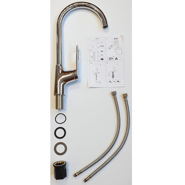 Mitigeur évier haut YUNA décomposition