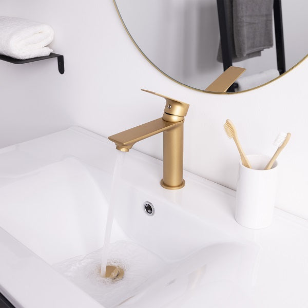 Mitigeur Lavabo Gold NYTIA ambiance