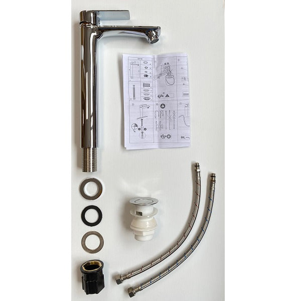 Mitigeur haut pour vasque à poser NYTIA décomposition