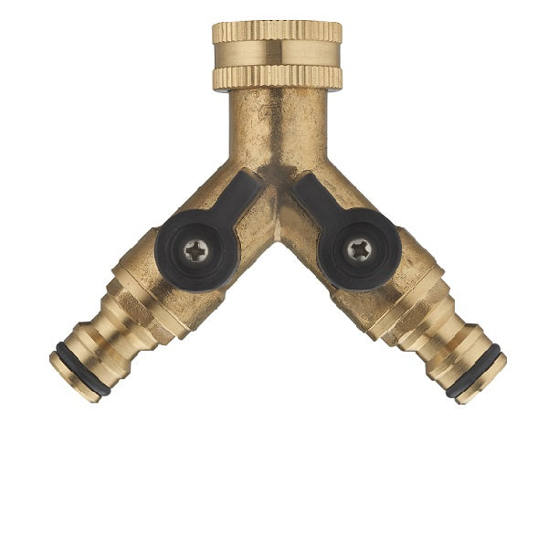 Nez de Robinet Laiton Selecteur Double Automatique