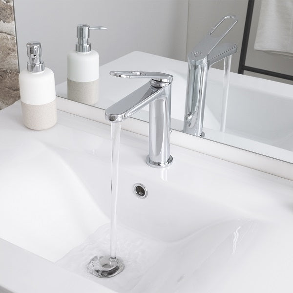 Mitigeur de lavabo manette ajourée PLATA ambiance