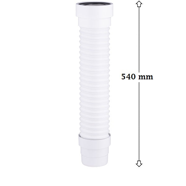 Pipe Extensible Evacuation WC dimensions