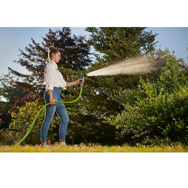 Pistolet d'arrosage bi-matière multi-jets ambiance