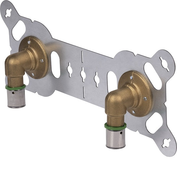 Platine Sécable Double PER à Sertir