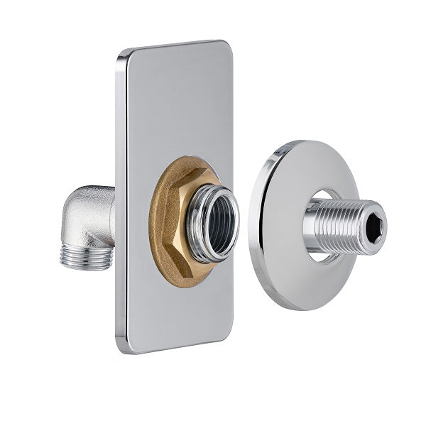 Platine sortie de cloison universel chauffage décomposition