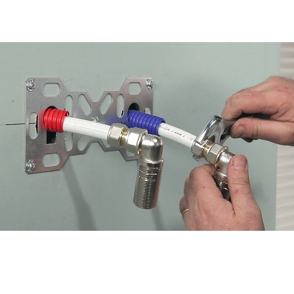 Installation Platine Douche Multicouche à Compression