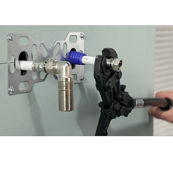 Installation d'un tube multicouche Platine Douche