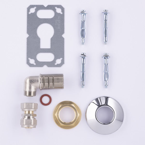 Composition Platine Sortie de Cloison Simple Multicouche à Compression