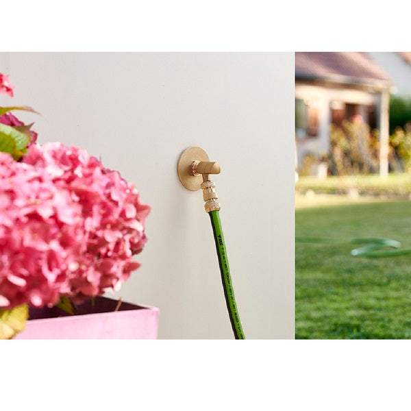 Platine sortie de cloison robinet de jardin