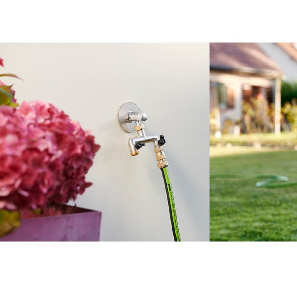 Robinet de Jardin Déco Nickelé ambiance