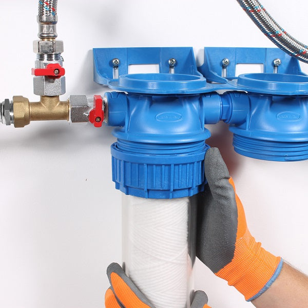 Station anti calcaire avec by pass