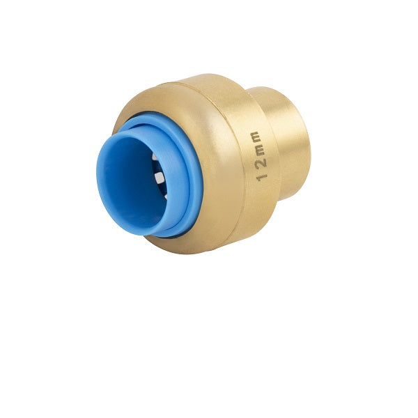 Raccord tout push bouchon