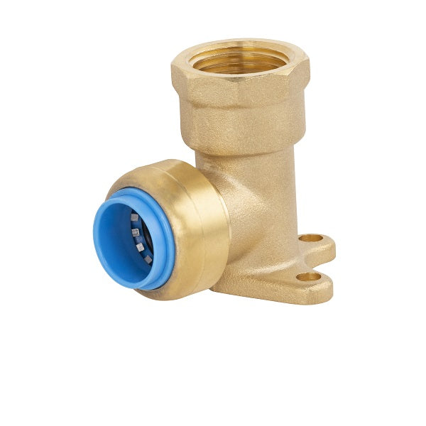 Raccord tout push coude